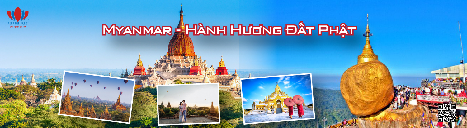 Tour du lịch Myanmar 4 ngày 3 đêm - Yangon - Bago -Golden rock
