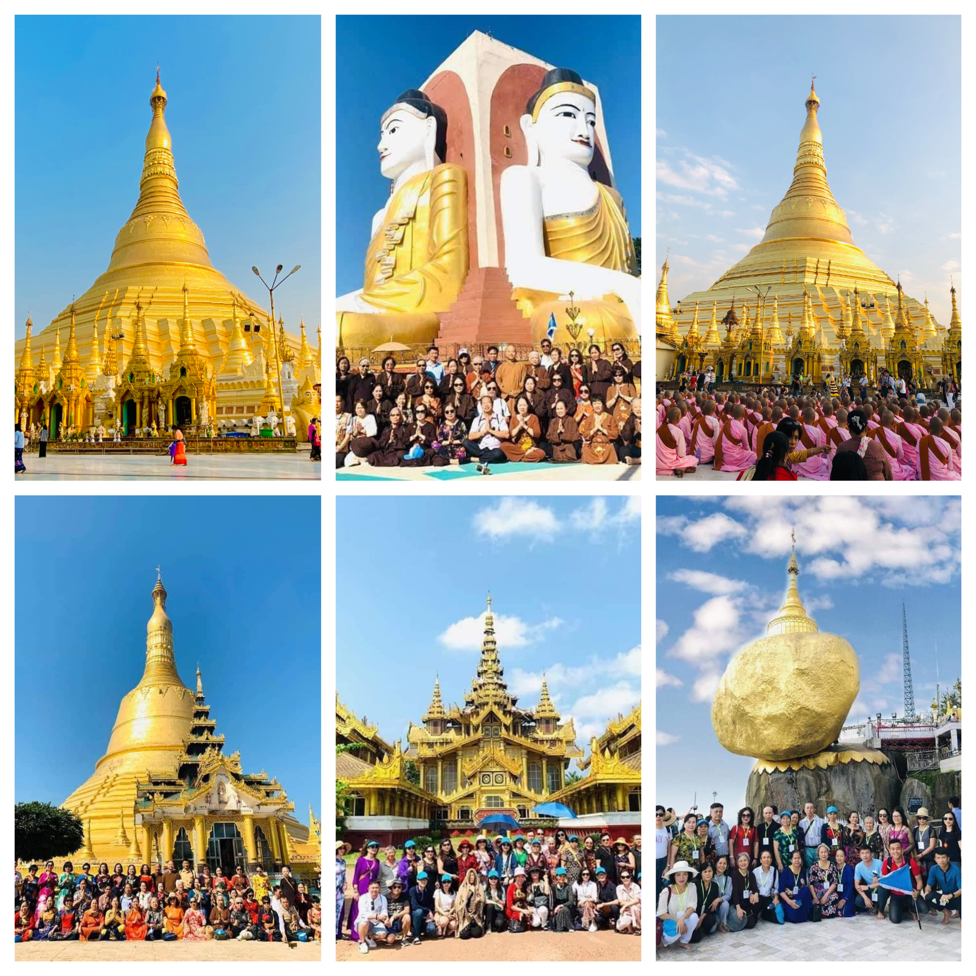 Tour du lịch hành hương Myanmar 8 Ngày 7 Đêm 2023
